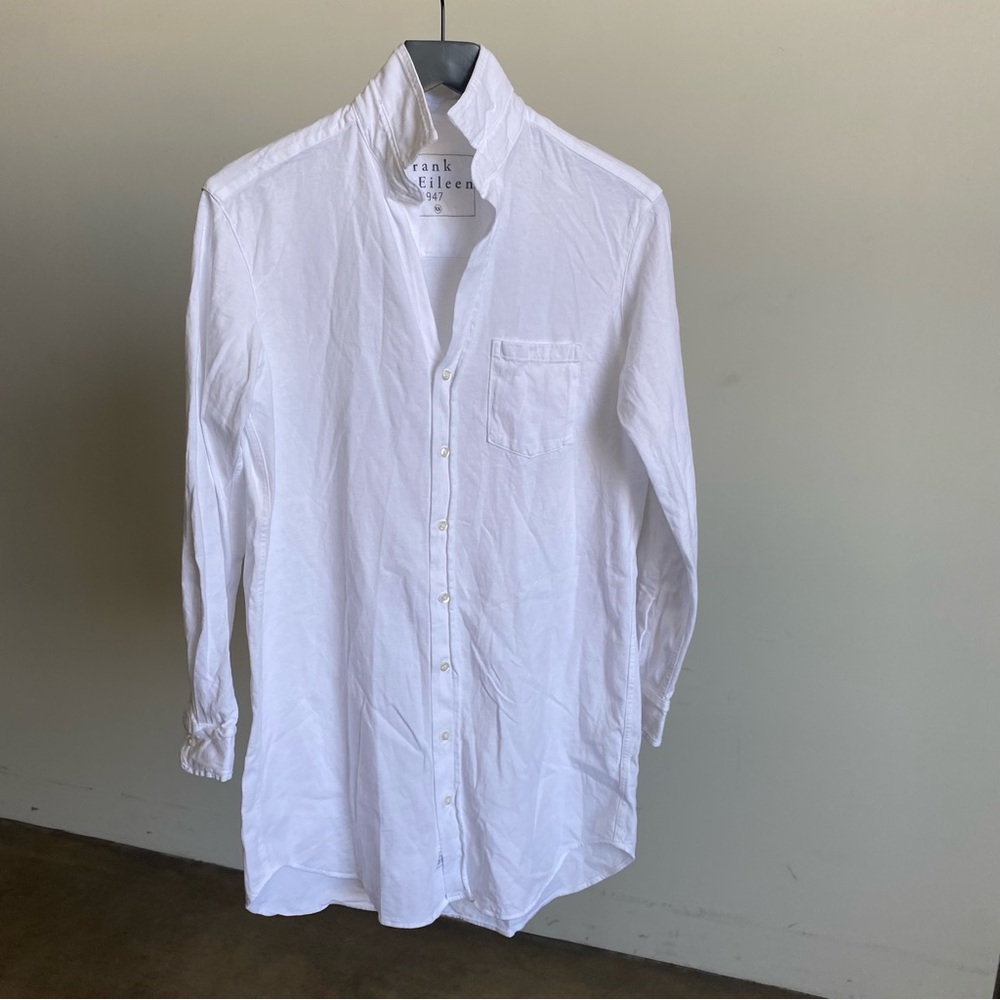 Frank & Eileen White Long Sleeve Mary Dress - Picture 4 of 8